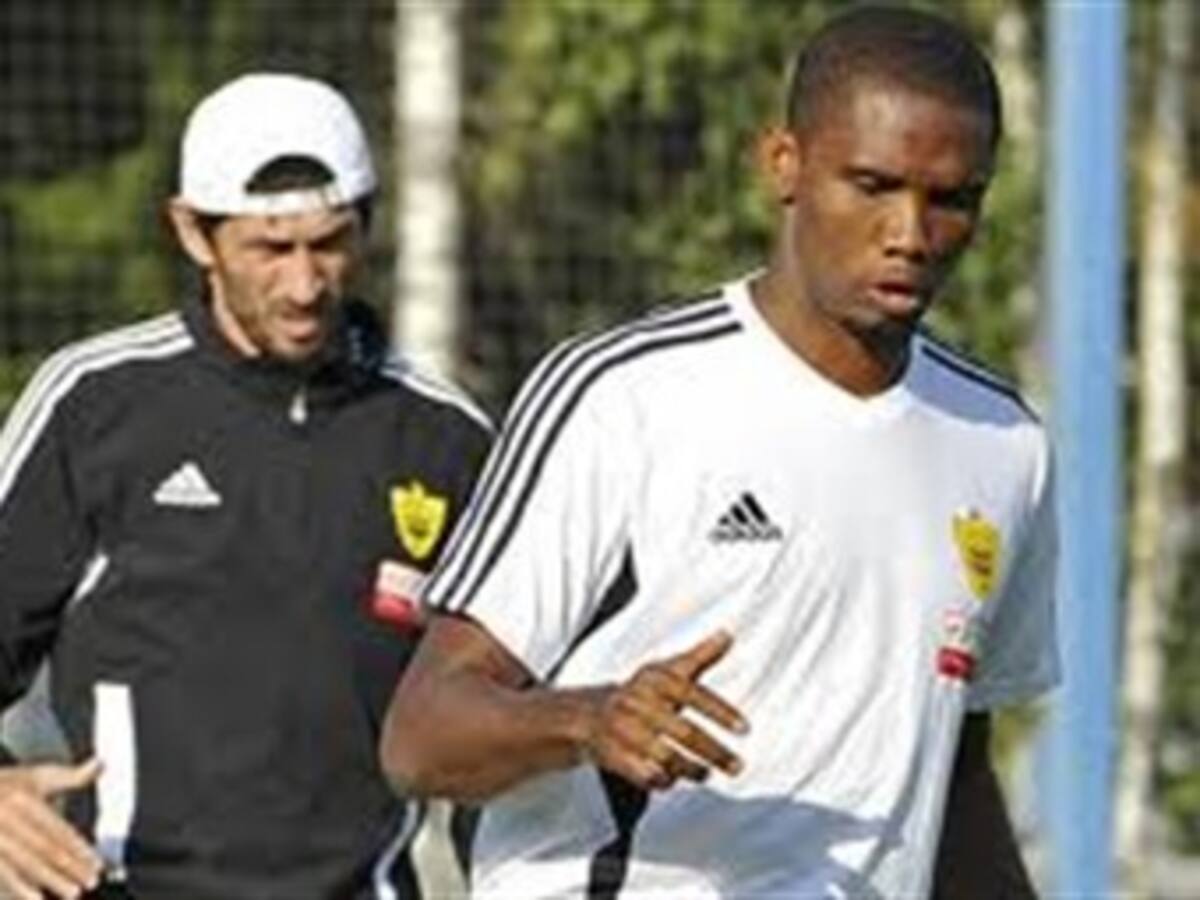 Eto'o puede regresar al Inter durante la pausa del campeonato ruso