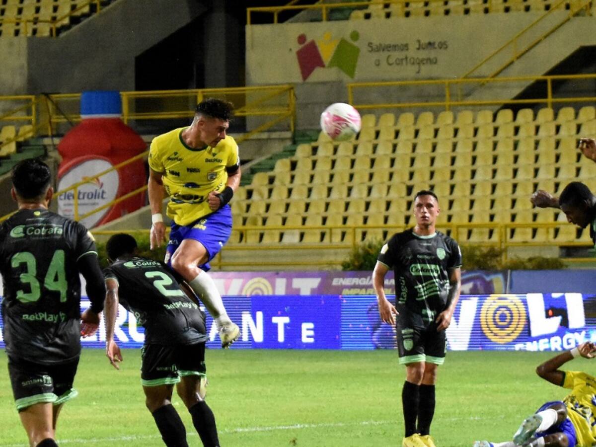 Real Cartagena cerró otro año de fracaso con un empate ante Leones