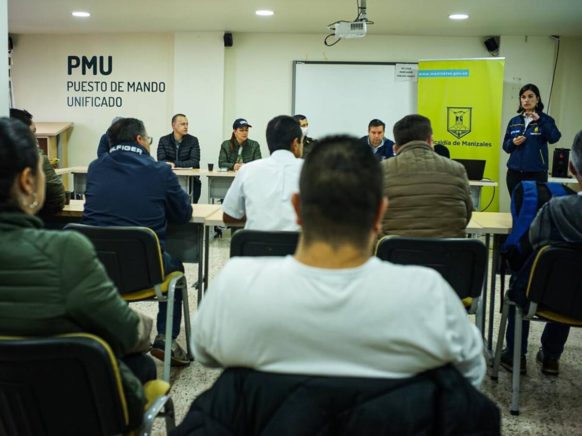 Declaran alerta amarilla en Manizales, por las fuertes lluvias de los últimos días