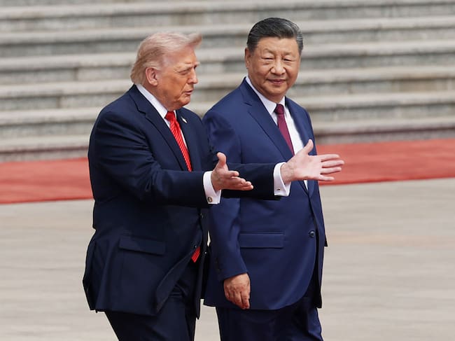 Presidentes Donald Trump y Xi Jinping. (Photo by Alex Wong/Getty Images)