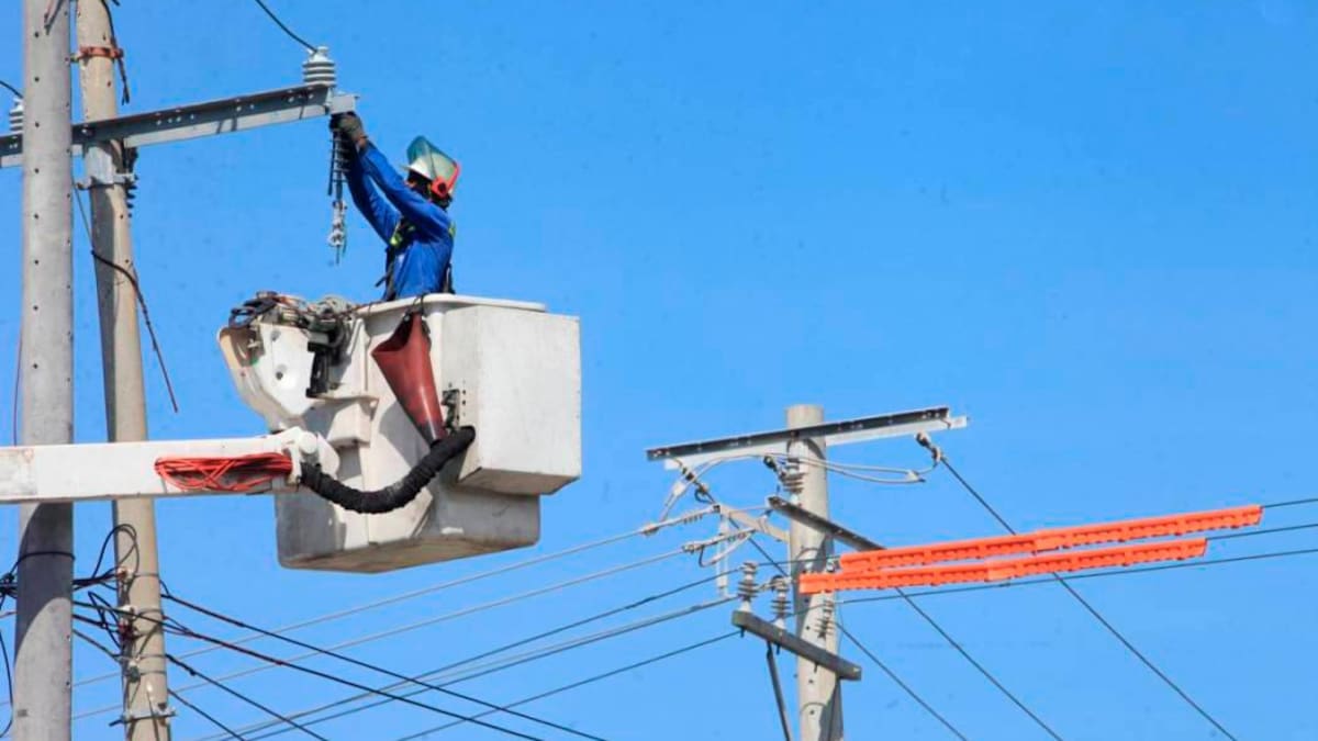 Trabajos de Afinia dejarán sin energía a varias poblaciones en Bolívar