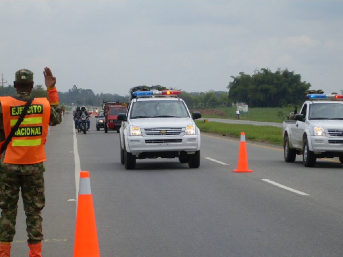Planes de control vial para la carretera a la costa atlántica