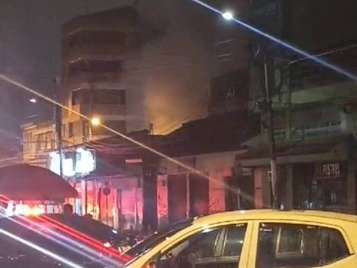 Incendio en soacha afectó 8 locales comerciales