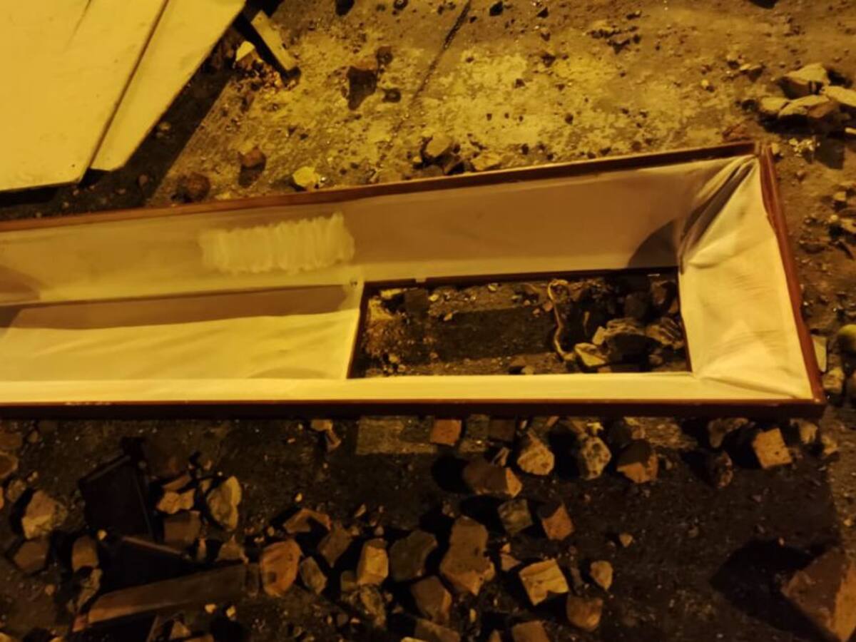 "No es justo que vandalice los negocios ya estamos cansados"