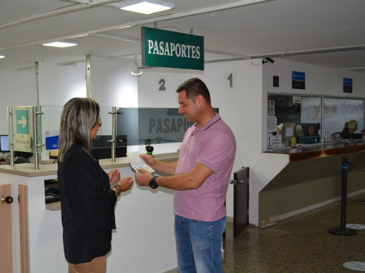 Congestión de citas virtuales para la expedición de pasaportes en el Quindío