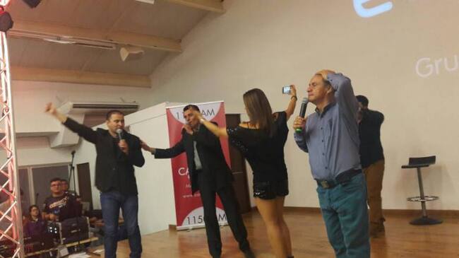 Alexandra Montoya, Juan Ricardo Lozano “Alerta” Marco Aurelio Giraldo "Corozo" y Juan Gonzalo Álvarez "Chalo"