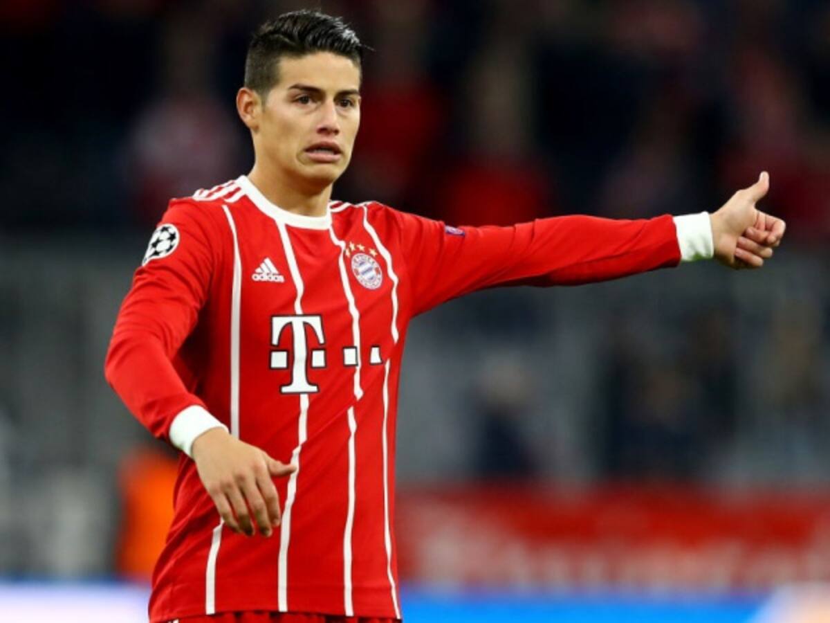 James debutó como titular con el Bayern en un juego oficial y en Champions