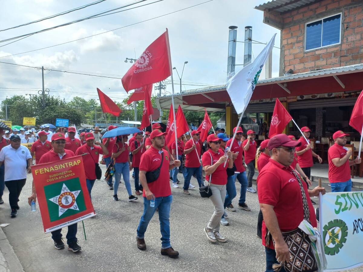 1 de mayo: Montería se movilizó en calma en favor de las reformas sociales de Petro