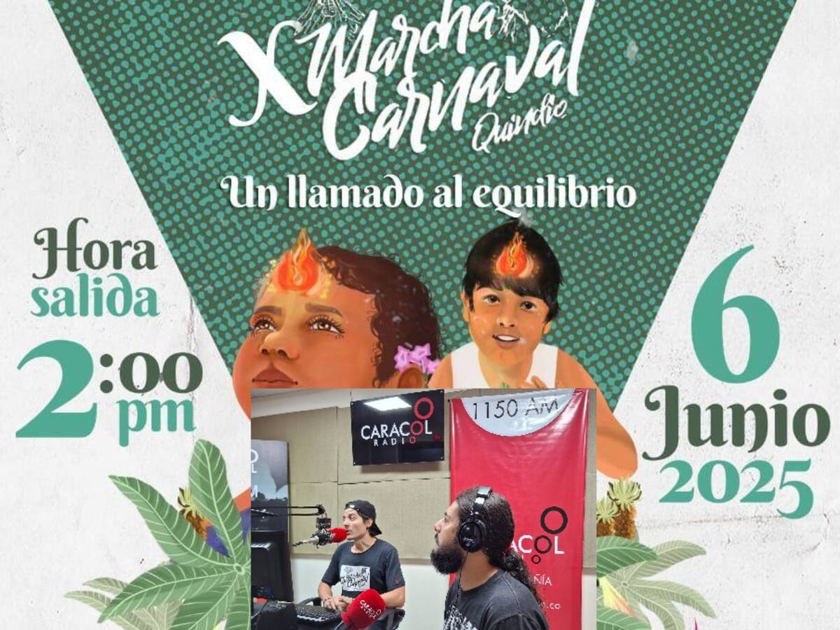 Día mundial del medio ambiente, 10 años de Marcha Carnaval Quindío, vida, agua, y territorio