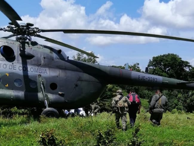 Ejército Nacional trasladó una familia amenazada de muerte en el Catatumbo