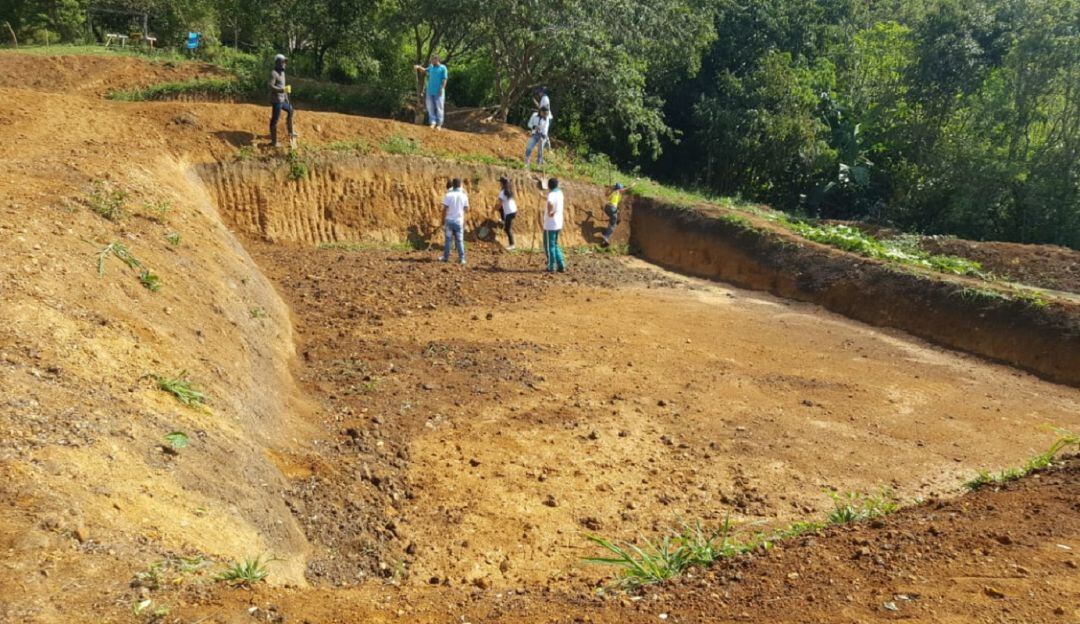 Imagen de referencia, proyecto Productivo de piscicultura en Anorí, Antioquia de excombatientes de las FARC. 
