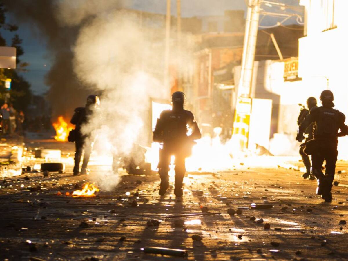 DDHH denuncian uso excesivo de fuerza pública en Caldas, Antioquia