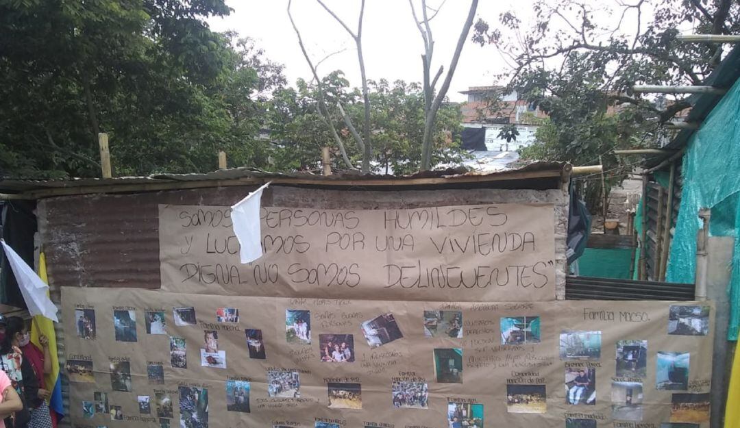 Sector de invasión de Ibagué 