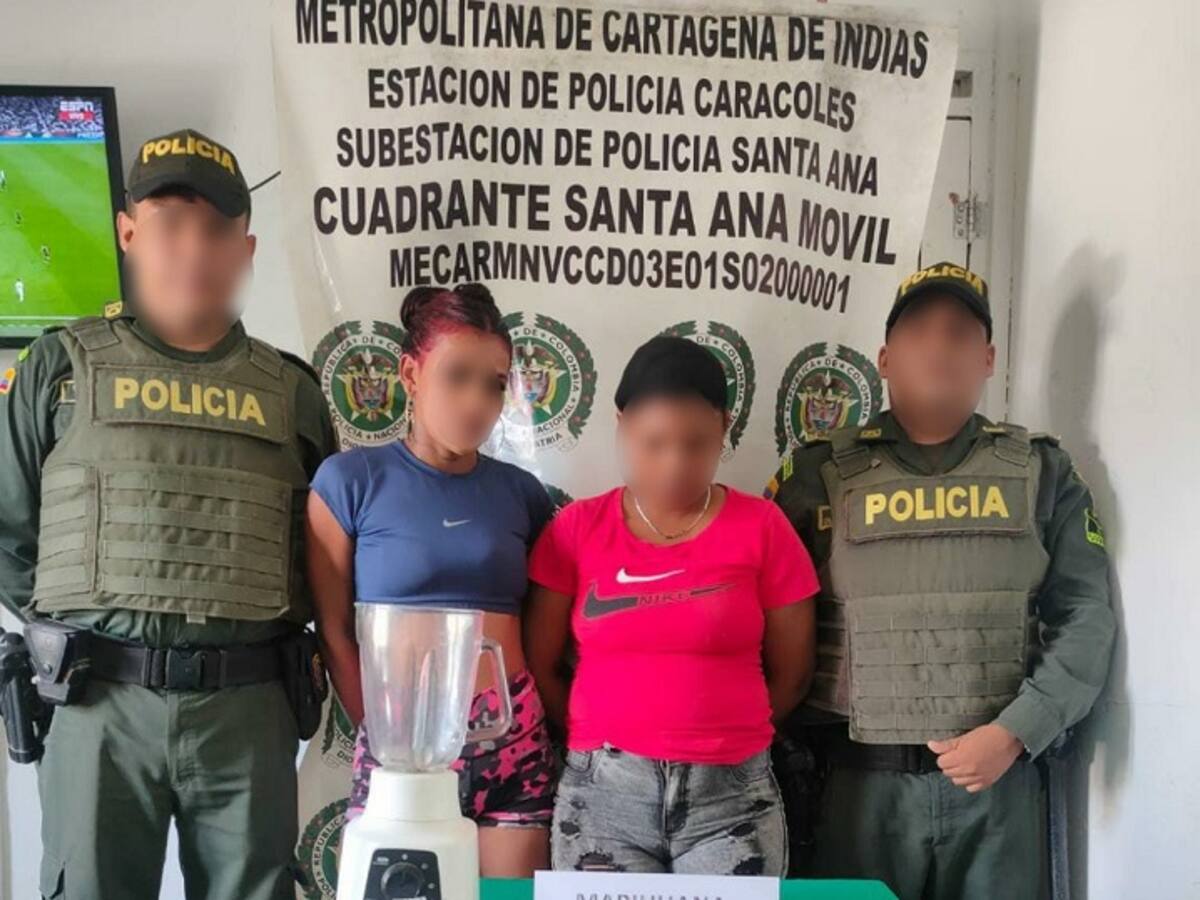 ‘Elena’ y ‘La Mary’ capturadas por presunta venta de drogas en Barú