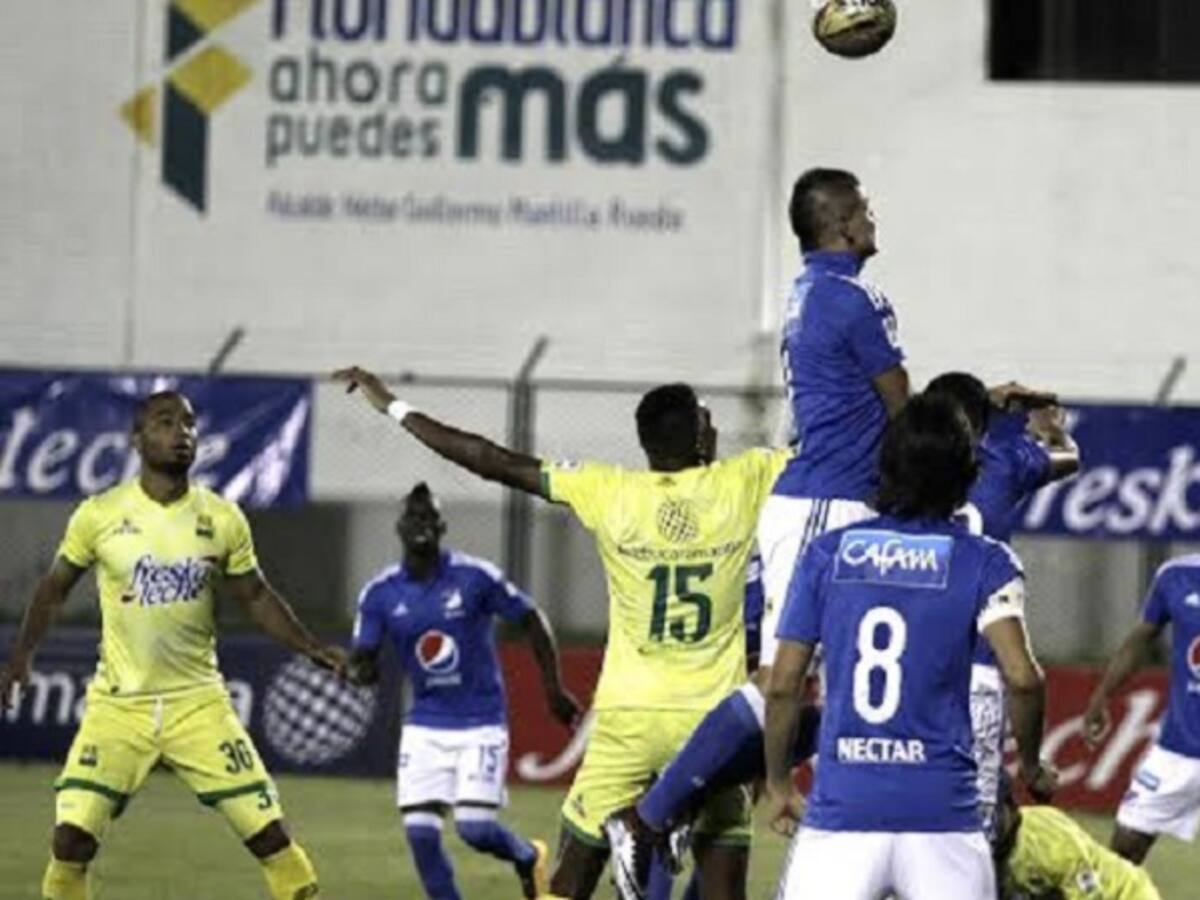 Millonarios salvó un punto en Floridablanca y mantiene el tercer puesto