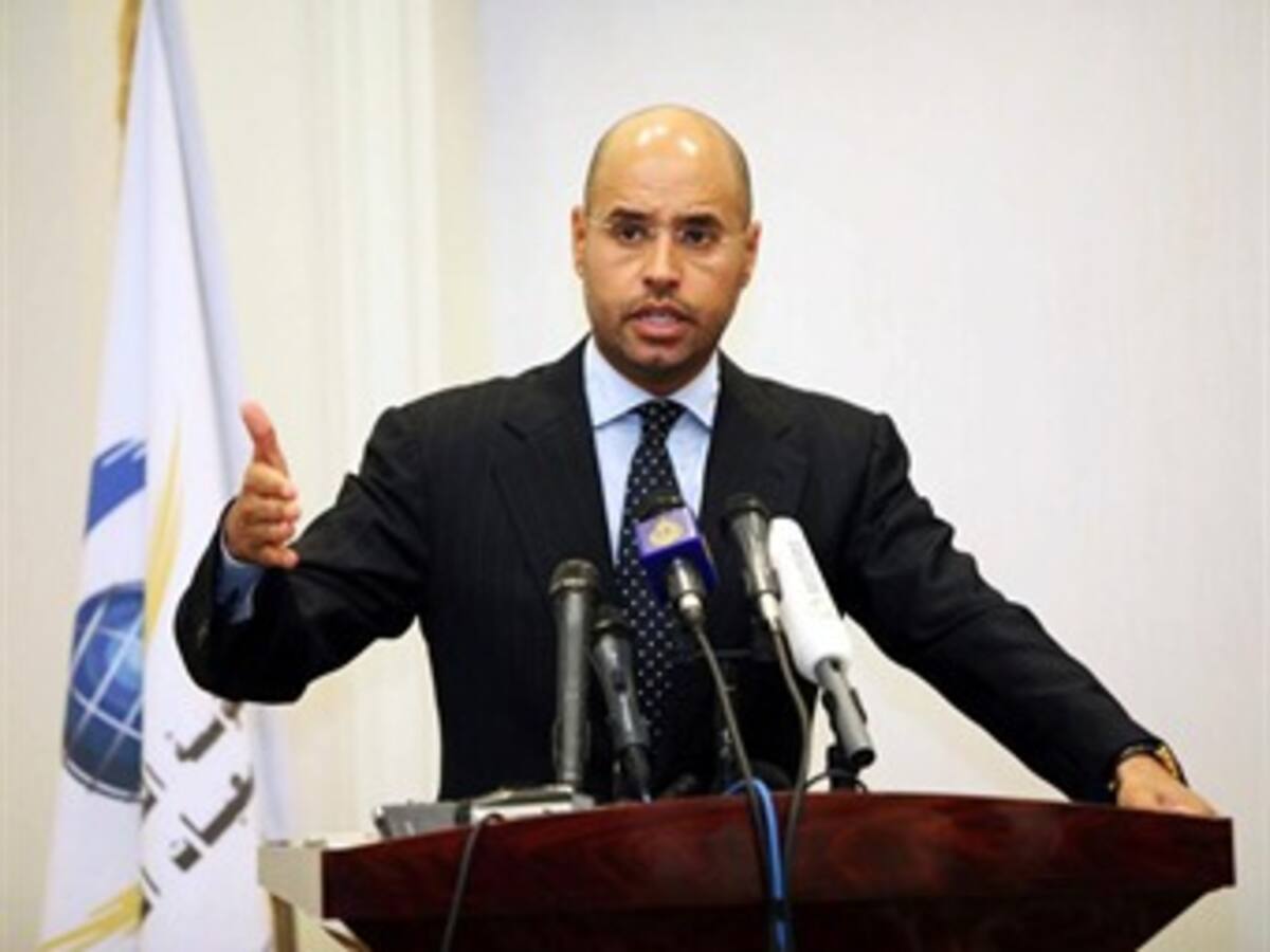 Libia dice que no entregará a Saif al Islam a la Corte Penal Internacional