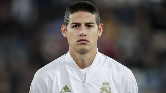 James Rodríguez en Real Madrid