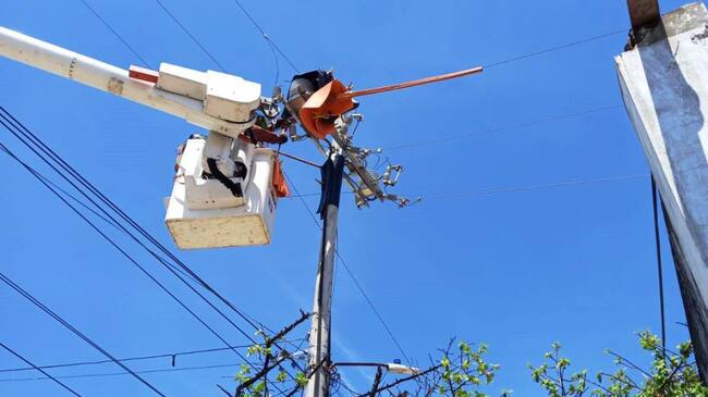 La empresa ha programado adecuaciones sobre las redes eléctricas en distintos municipios del departamento