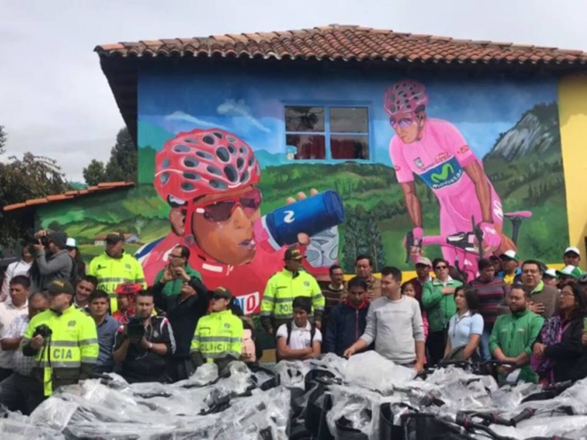 Nairo lleva este tour en el corazón, dice su familia