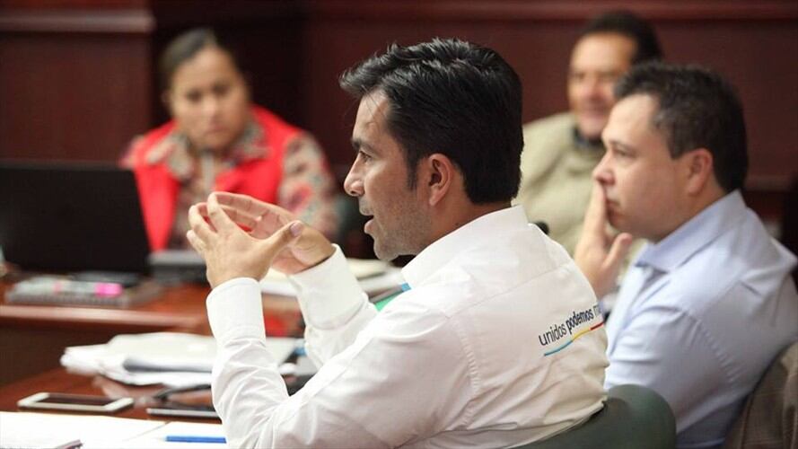 Gobernador de Cundinamarca, Jorge Rey. Foto: Facebook/Jorge Emilio Rey Ángel.