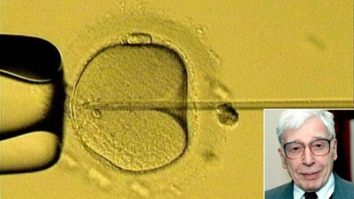 A mediados de los años 50 del siglo XX comenzó a investigar sobre la posibilidad de extraer un óvulo de una mujer, e implantárselo de nuevo tras fecundarlo en el laboratorio con espermatozoides de un donante. (1978)Junto al ginecólogo Patrick Steptoe llevó a cabo con éxito la primera concepción efectuada a través de una fecundación realizada fuera del cuerpo de la madre, lo que llevó al nacimiento del primer bebé probeta