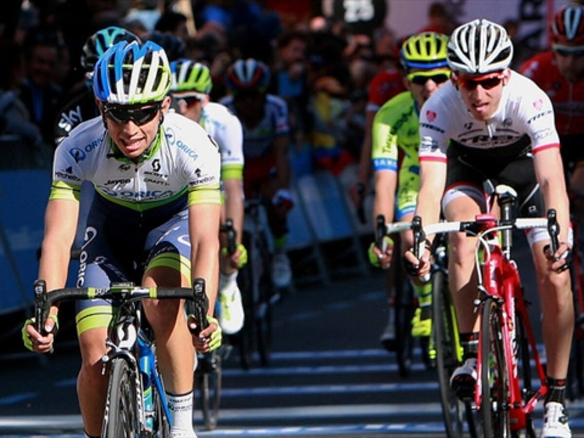 Esteban Chaves se mantiene cuarto en la general del Giro