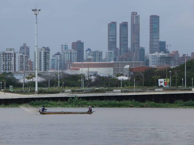 Vista del Gran Malecón del Río en Barranquilla