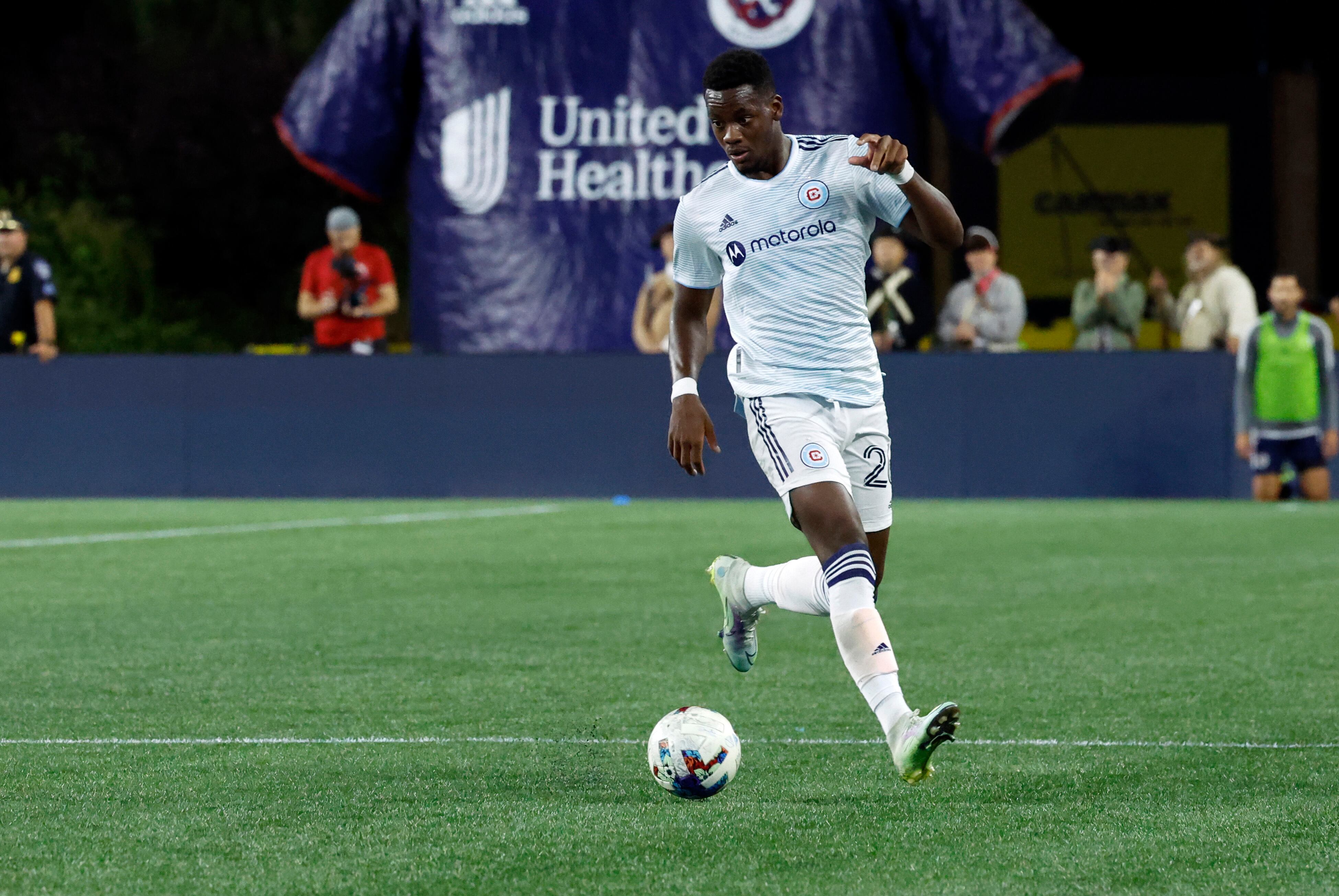 Jhon Jader Durán en su paso por Chicago Fire. (Photo by Fred Kfoury III/Icon Sportswire via Getty Images)