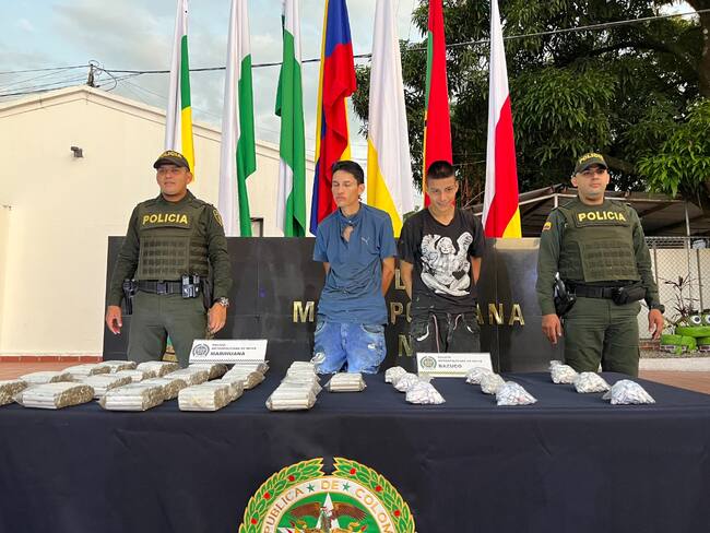 Dos personas capturadas en Neiva por comercializar estupefacientes