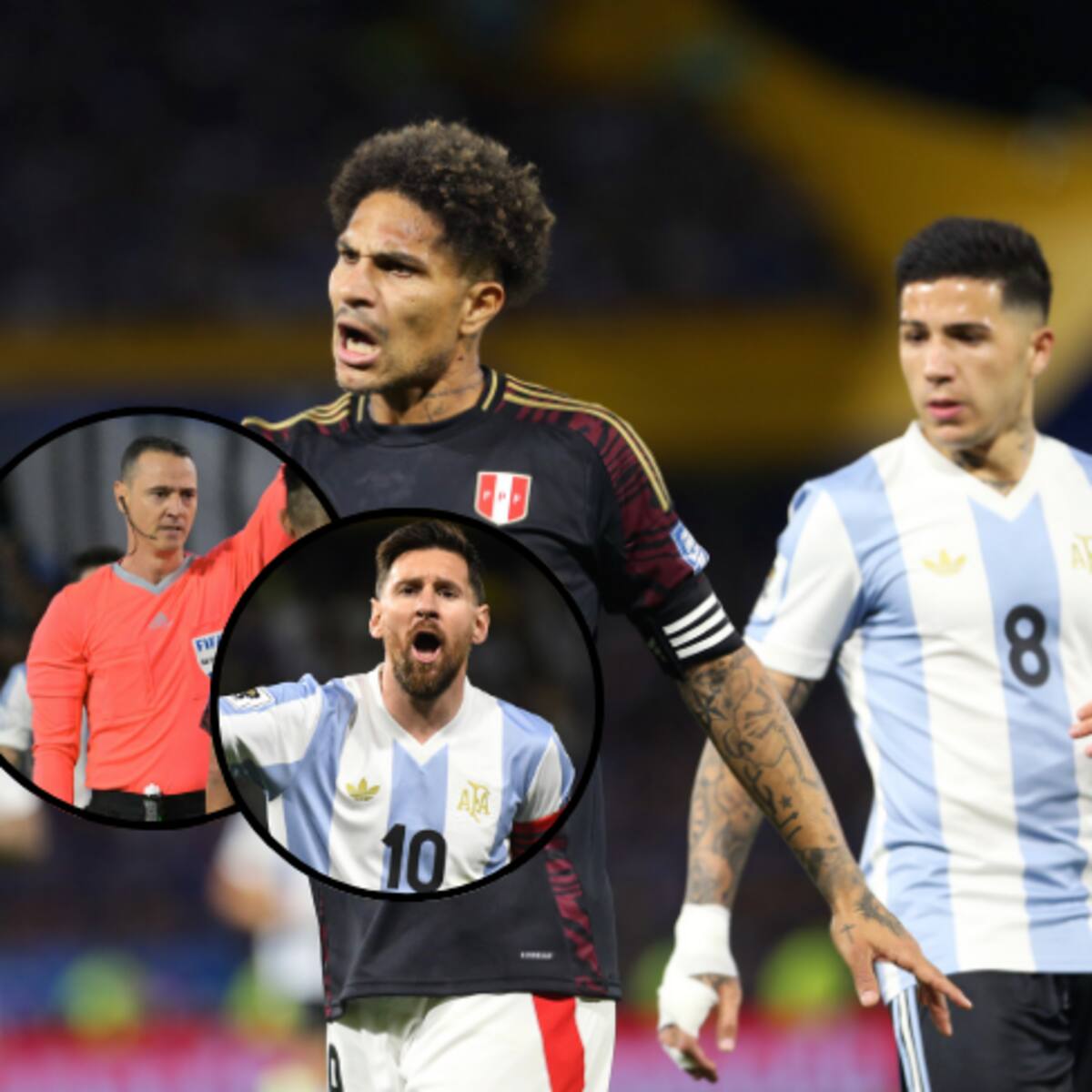 Paolo Guerrero estalla contra Roldán por el trato especial a Messi: “Lo tocan y es falta”