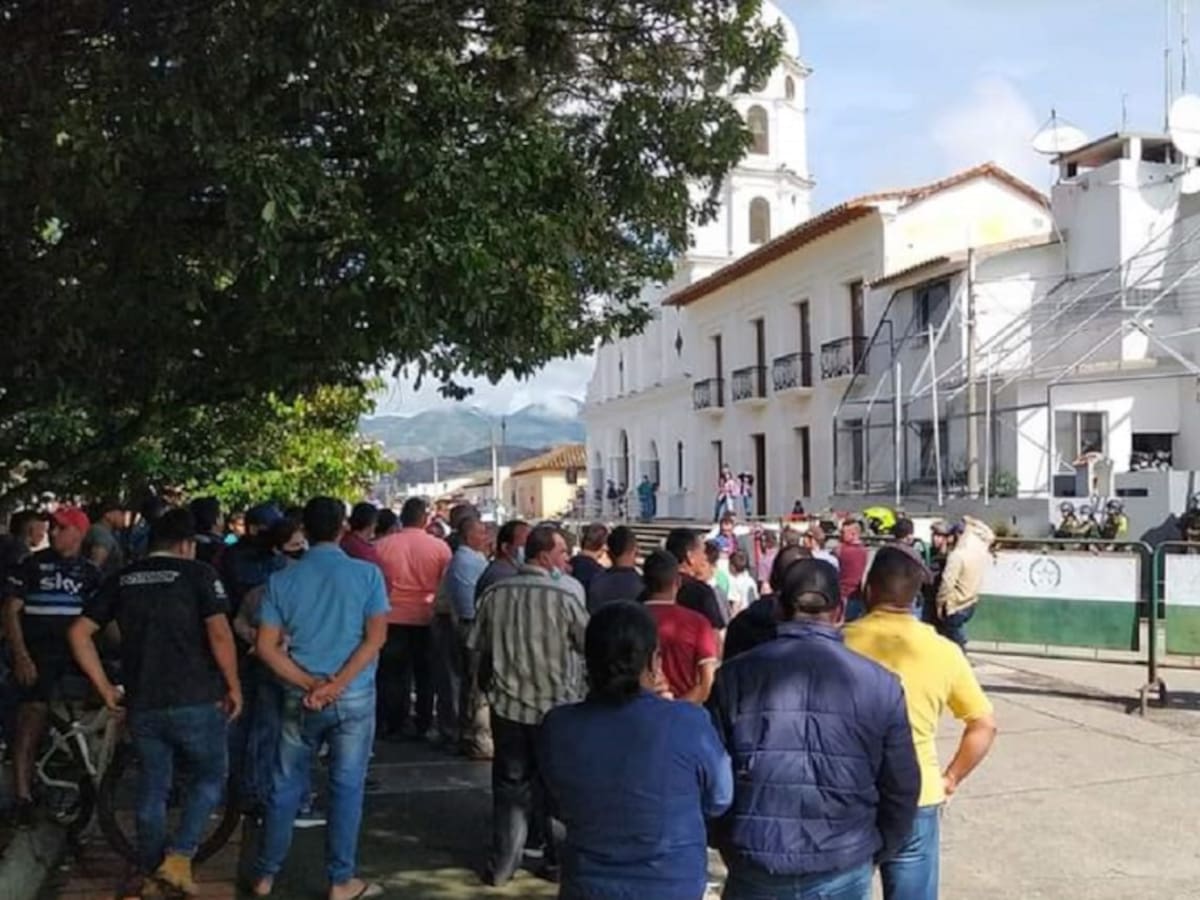 Tensa situación de orden público en Abrego