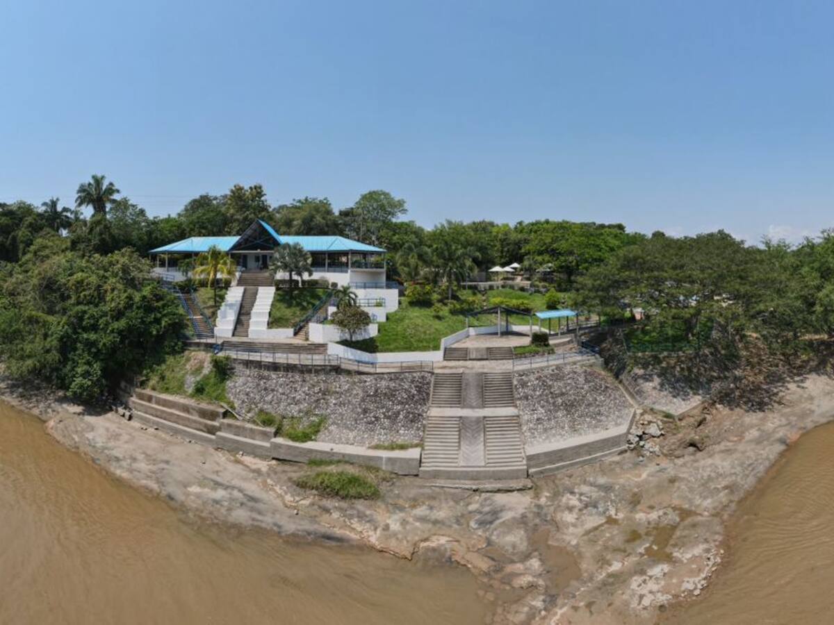 En el Tolima inauguran un nuevo malecón sobre el río Magdalena