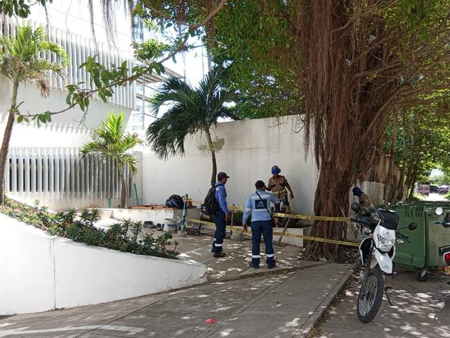 Aguas de Cartagena detecta conexión ilegal en Castillogrande