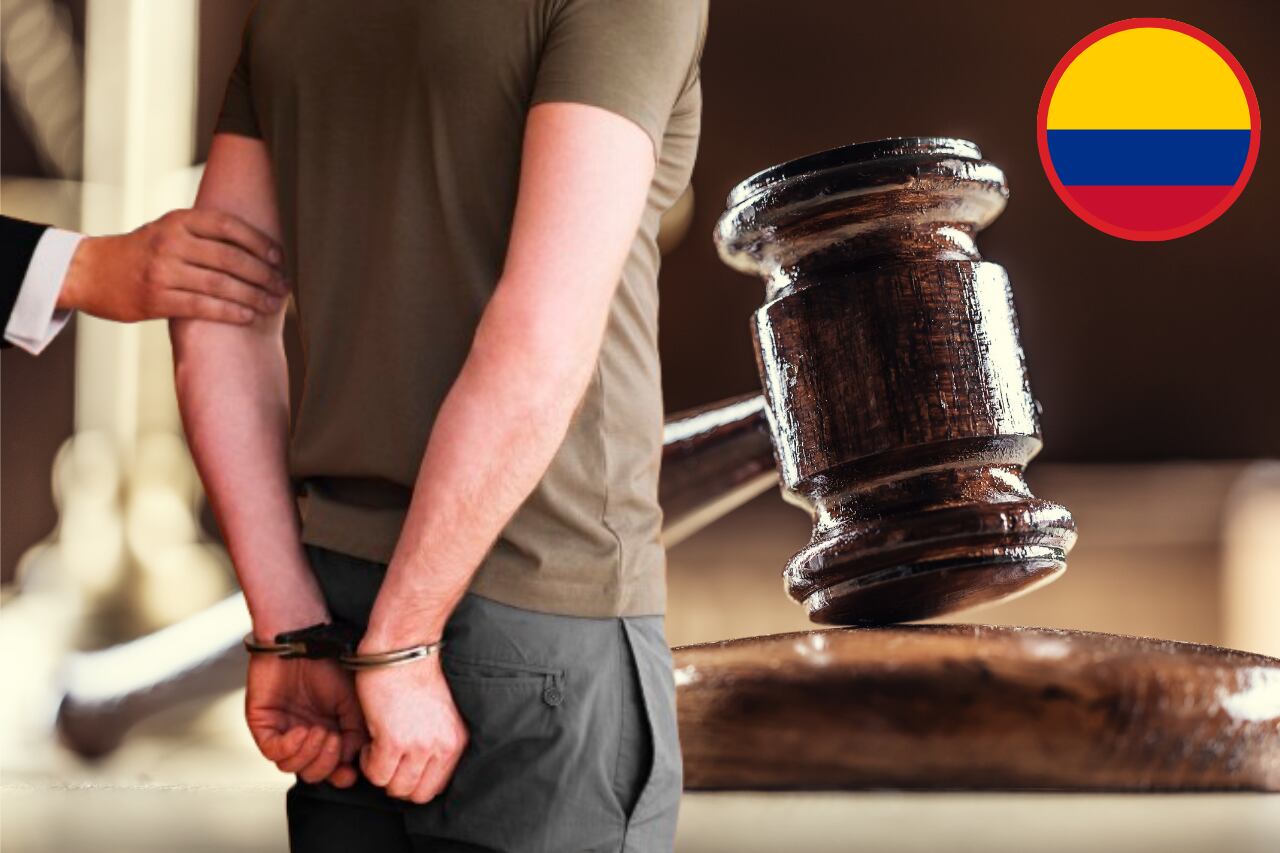 Imagen de referencia. Juez - Captura - Bandera de Colombia: Getty Images.