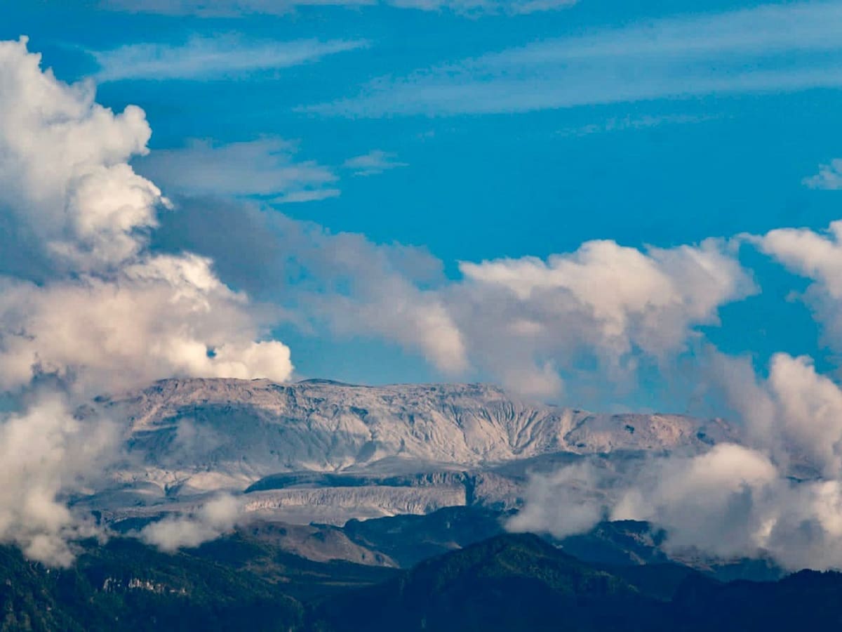 Actividad sísmica del Volcán del Ruiz mantuvo niveles similares a los ya registrados