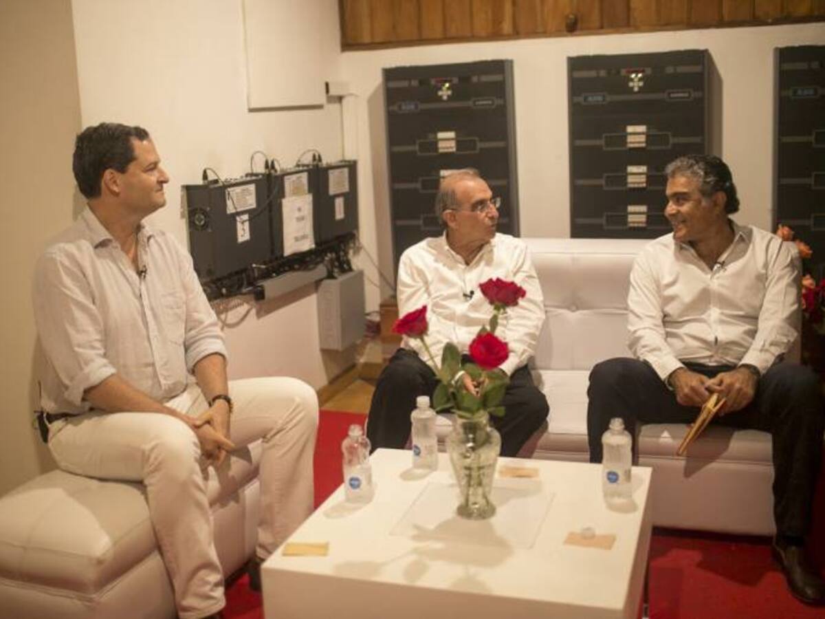 De la Calle y Alto comisionado hablaron sobre paz en el Hay Festival