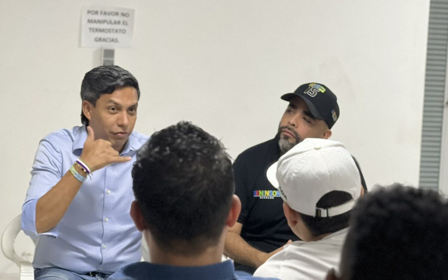 Deninson Mendoza - Mauricio Pérez / Twitter Mauricio Pérez