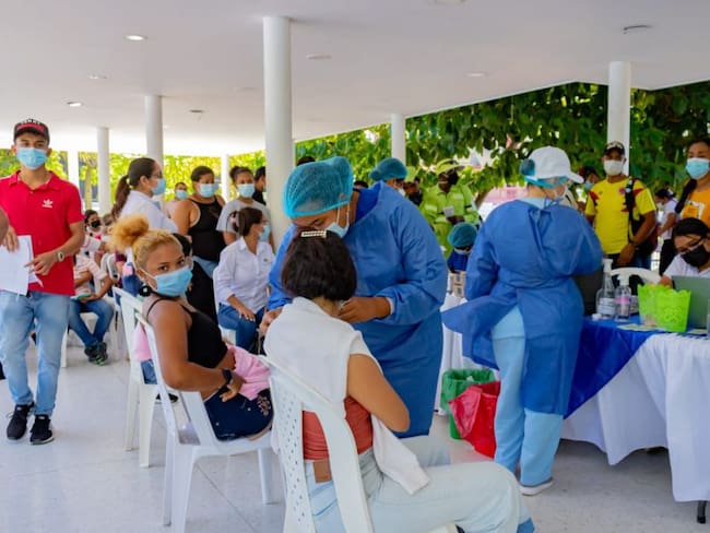 Cartagena cuenta con un avance del 70% en la aplicación de segundas dosis y un 25% en dosis de refuerzos.