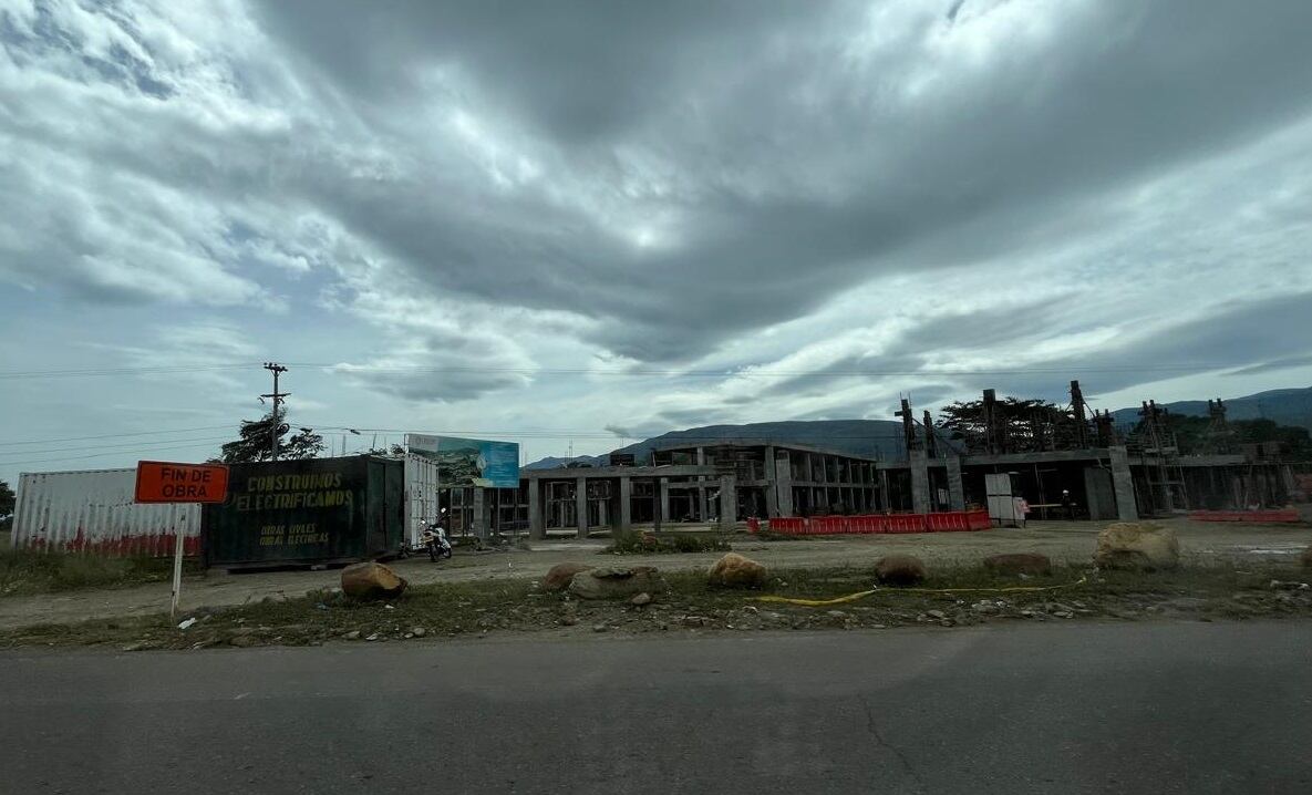 Obra Distrito de Policía de La Parada / Foto: Caracol Radio