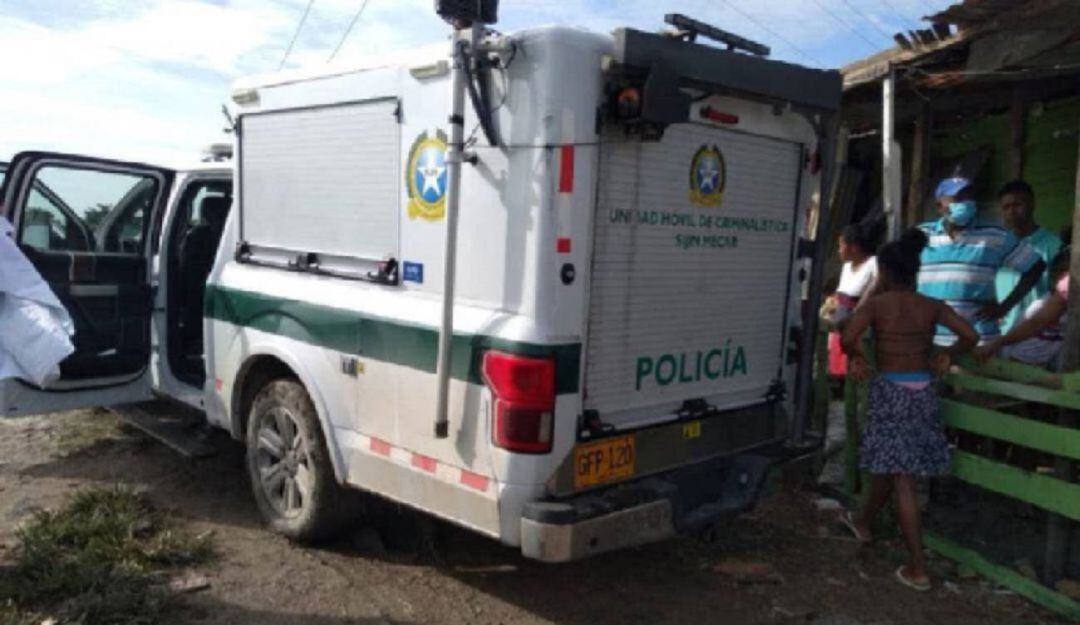 La tragedia ocurrió cuando María José Navarro y John Alexis Aguas se bañaban en un afluente de este corregimiento de Cartagena