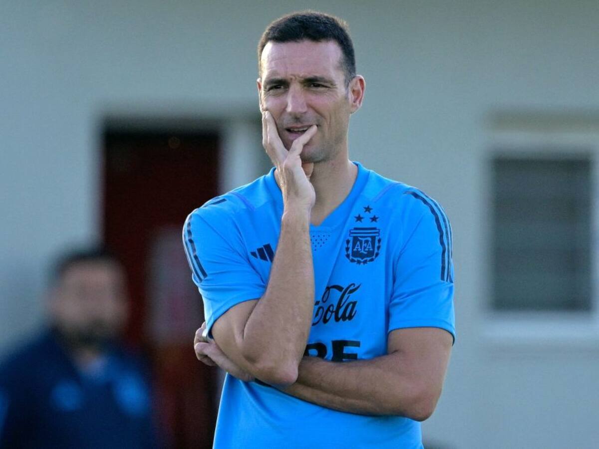 Lionel Scaloni volvió a hablar de una posible salida de la selección Argentina