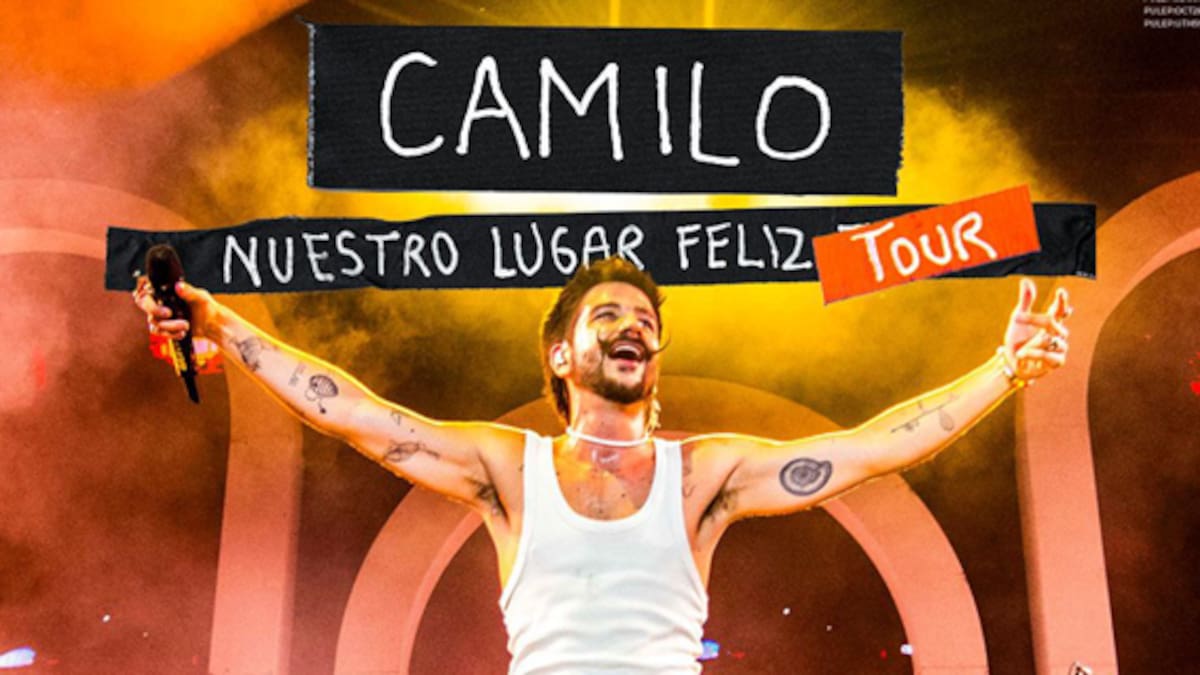 CAMILO Anuncia su Gira ‘NUESTRO LUGAR FELIZ TOUR’ ciudades y fechas en Colombia