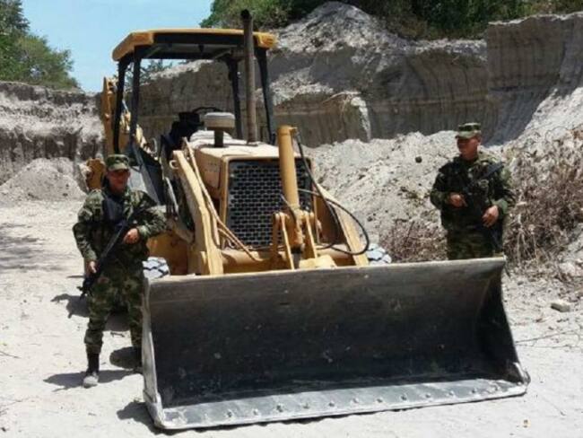 Operativos contra minería ilegal en Tolima
