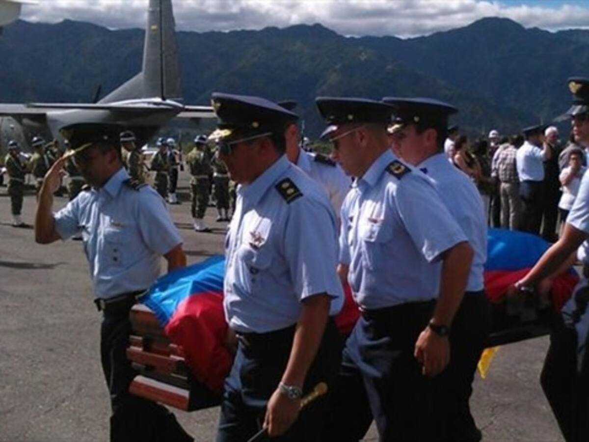 En Ibagué y Tolima se cumplirán exequias de 2 militares del accidente aéreo