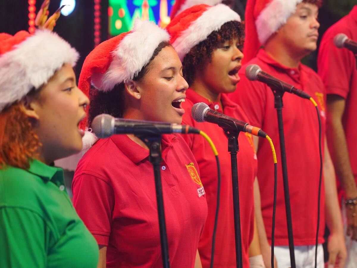 Novenas Talento Unibac llevan la Navidad a Cartagena