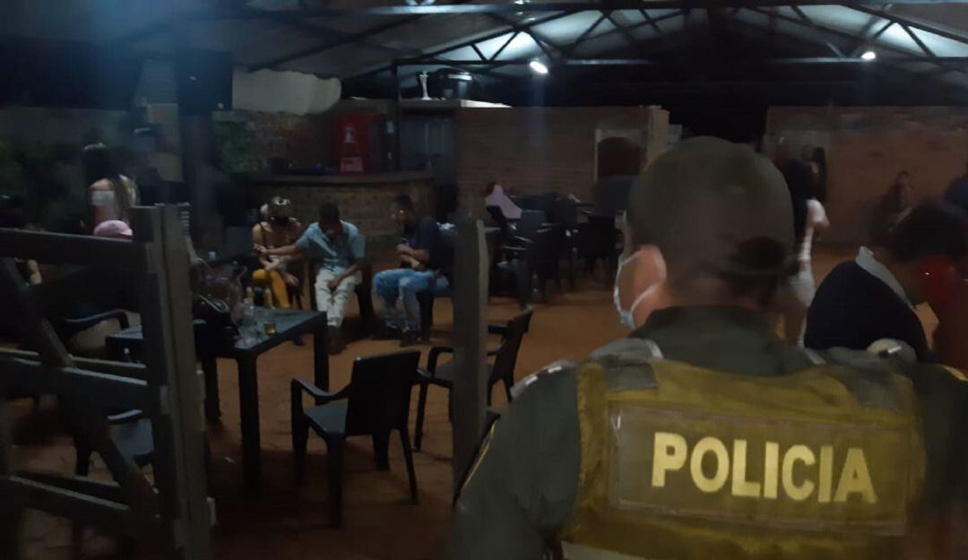 El operativo fue desarrollado por la Policía en zona rural de Ibagué. 