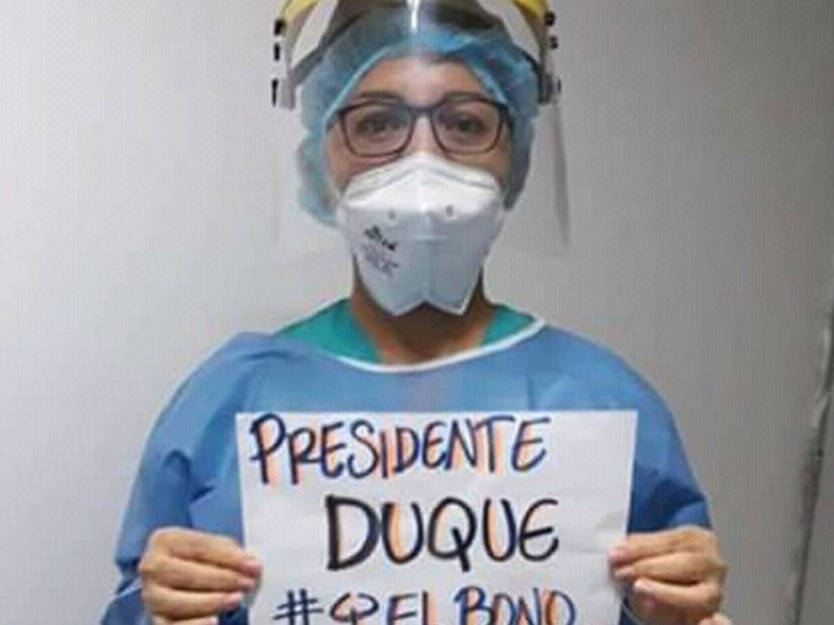 Empleados de la salud reclaman bono COVID en Cartagena