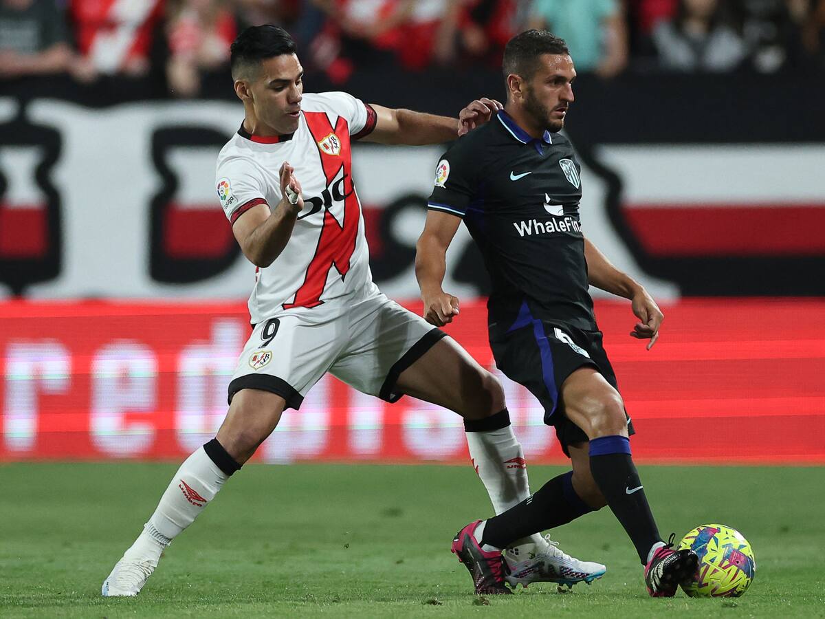 Falcao no jugaba al menos media hora de partido con el Rayo desde hace casi cinco meses