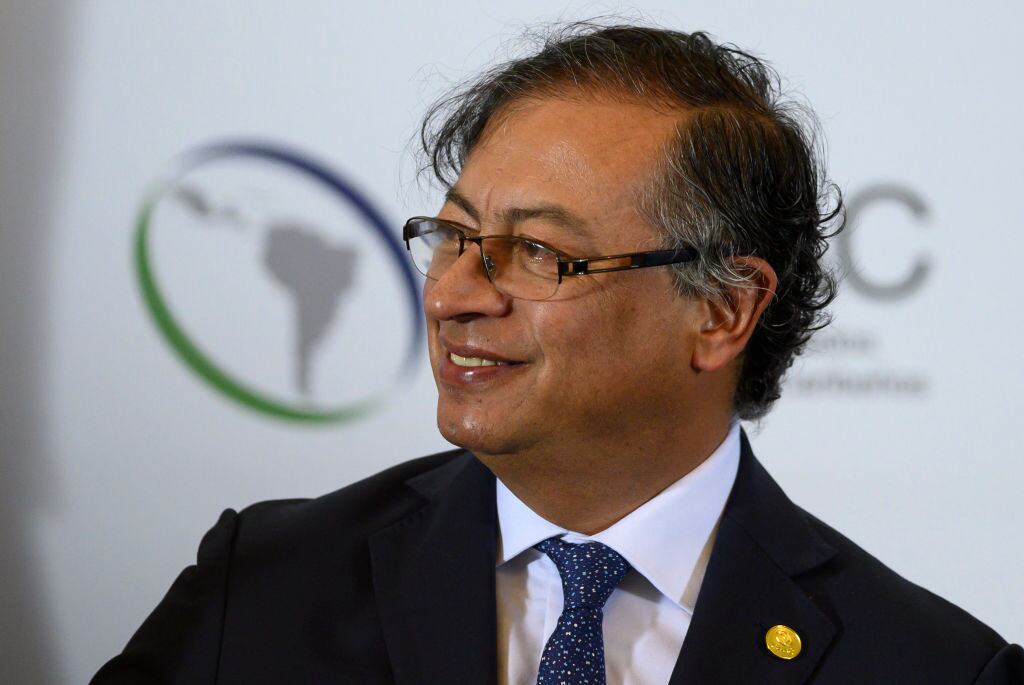 BUENOS AIRES, ARGENTINA - 2023/01/24: Colombian President Gustavo Petro, seen during the Community of Latin American and Caribbean States (CELAC) Summit in Buenos Aires. (Photo by Manuel Cortina/SOPA Images/LightRocket via Getty Images)