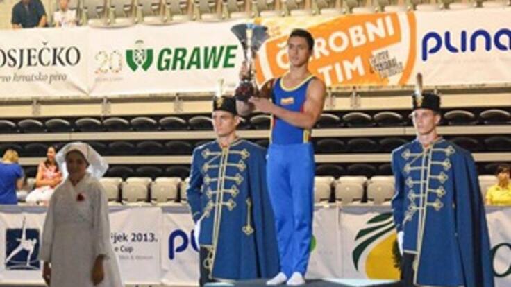 Jossimar Calvo ganó oro en la Challenge Cup de Gimnasia